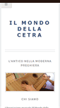 Mobile Screenshot of ilmondodellacetra.it
